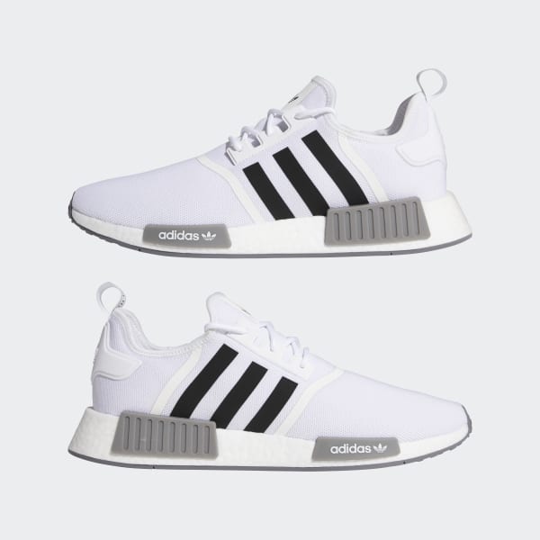 Men's adidas nmd runner r1 casual shoes white top