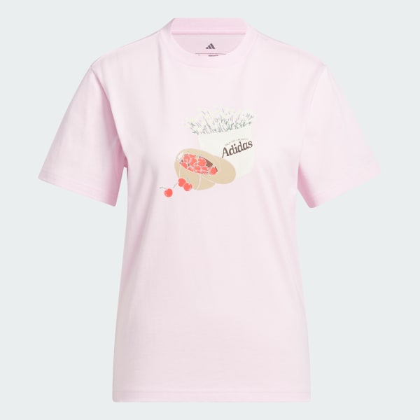 adidas Farmers Market Graphic Tee - Pink | Free Shipping