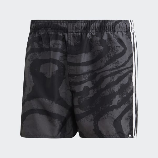 adidas 3 Streifen Allover Print Badeshorts Schwarz Adidas 3 Streifen Allover Print Badeshorts ab 21,16