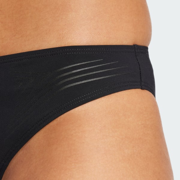 adidas Lanelux Y-Back Bikini - Black | Free Shipping with