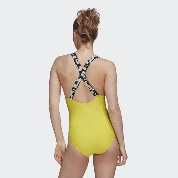 Yellow Tape Swimsuit NEE30