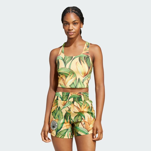 zltá Tielko adidas x FARM Rio Training