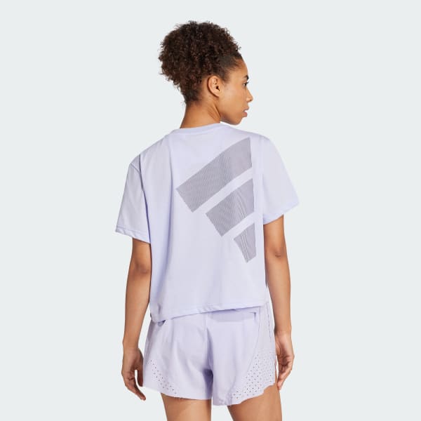 Purple CLIMACOOL Training Graphic Tee
