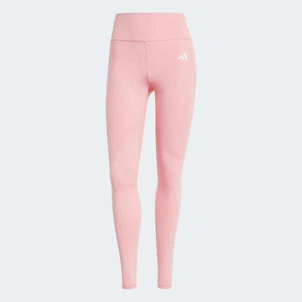 Pink Optimé Essentials Stash Pocket Full-Length Leggings