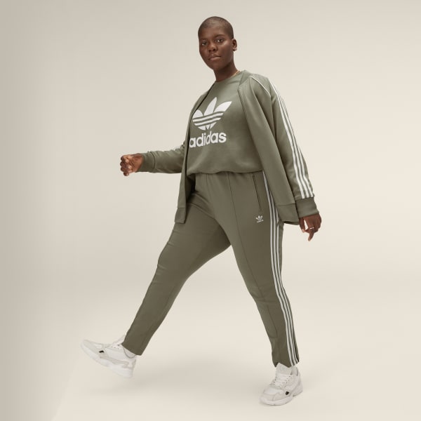 adidas Women's Primeblue SST Track Pants (Plus Size) - ShopStyle