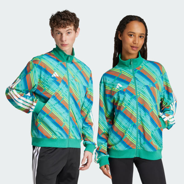 Verde Chamarra deportiva Emerging Harmony Tiro