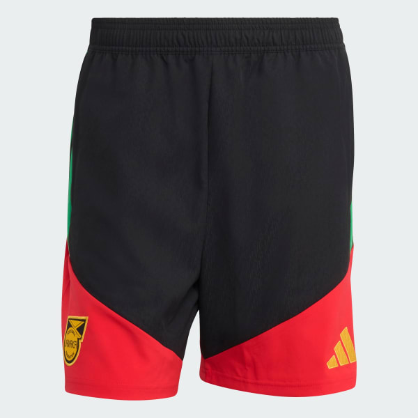 Preto Shorts Tiro Downtime Jamaica 26 x Bob Marley