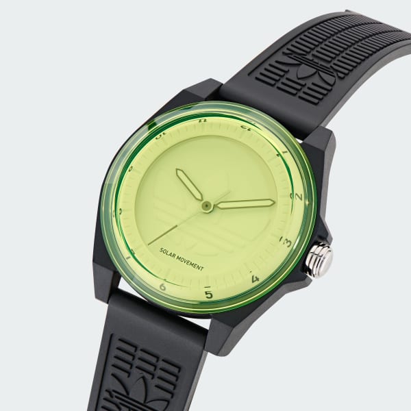 Zwart PROJECT FOUR SOLAR R Horloge