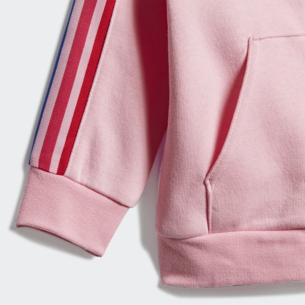 adidas Adicolor 3D Trefoil Full Zip Kapuzenjacken Set Rosa adidas Graphic Kapuzenjacken Set Rosa | adidas Deutschland