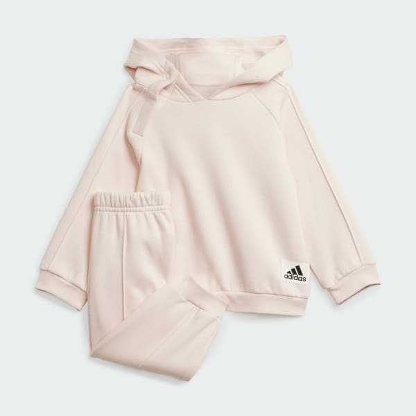 Pink The Safe Place Hoodie-and-Pants Set