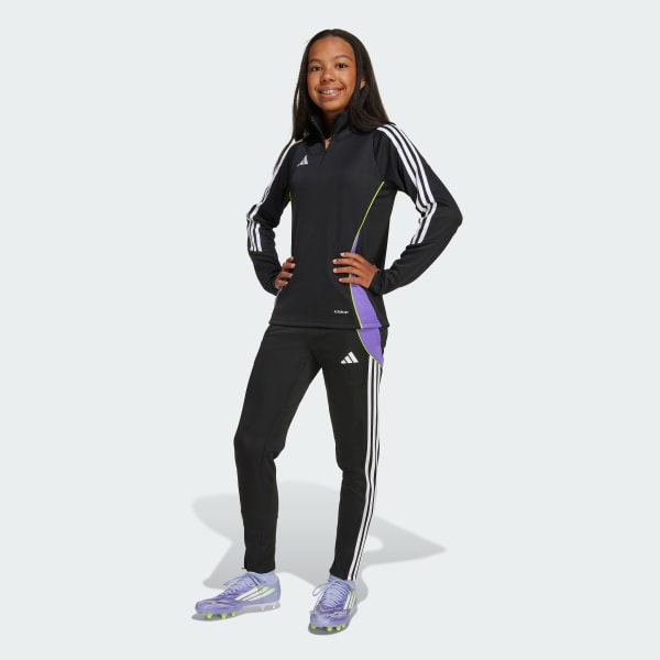 Noir Pantalon d'entraînement slim Tiro 24 Enfants