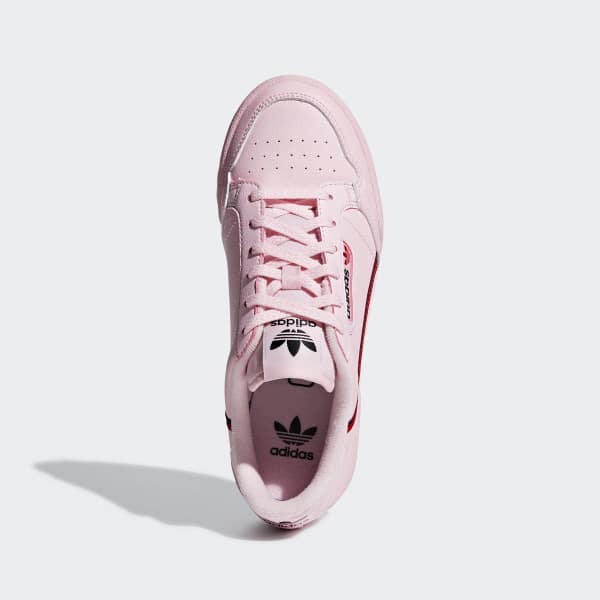 adidas continental 80 pink junior