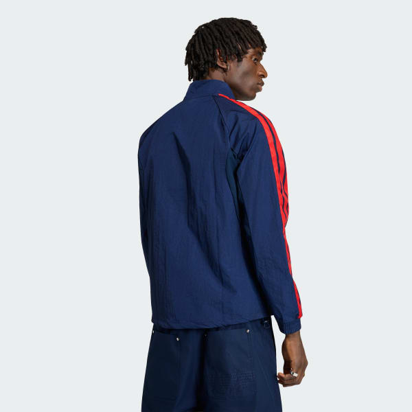 adidas New England Revolution Anthem Jacket - Blue | Free Shipping