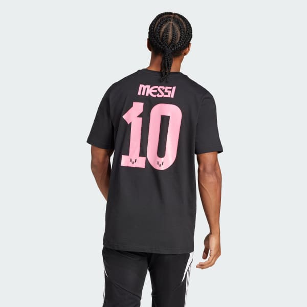 Μαύρο Messi Name and Number Graphic Tee
