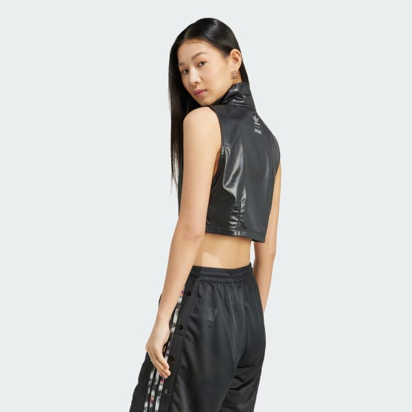 Black Pride Sleeveless Track Top