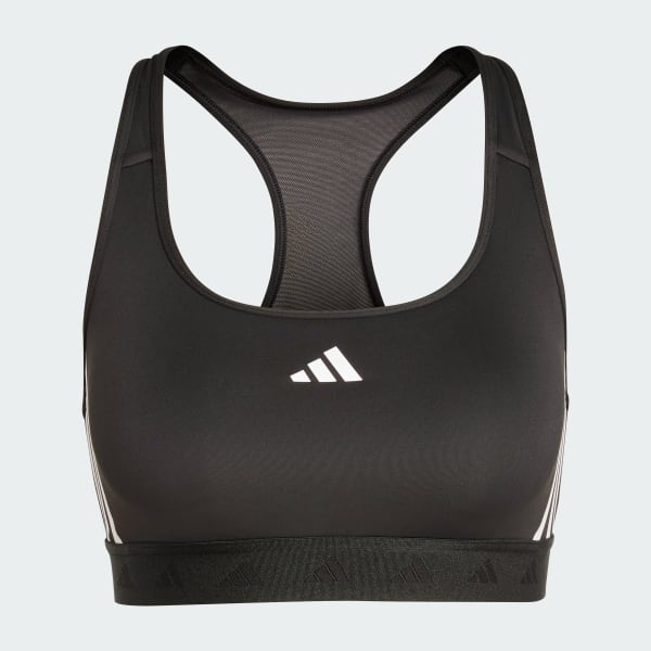 Black PrimeLiftreact Training Medium Support Hyperglam Bra