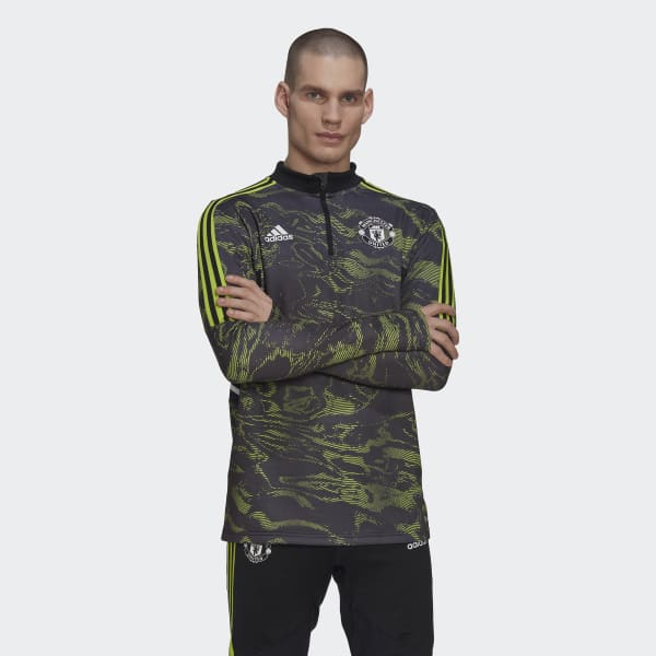 adidas Manchester United Condivo 22 Training Jersey - Green