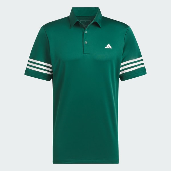 mau-xanh-la Áo Polo 3 Sọc