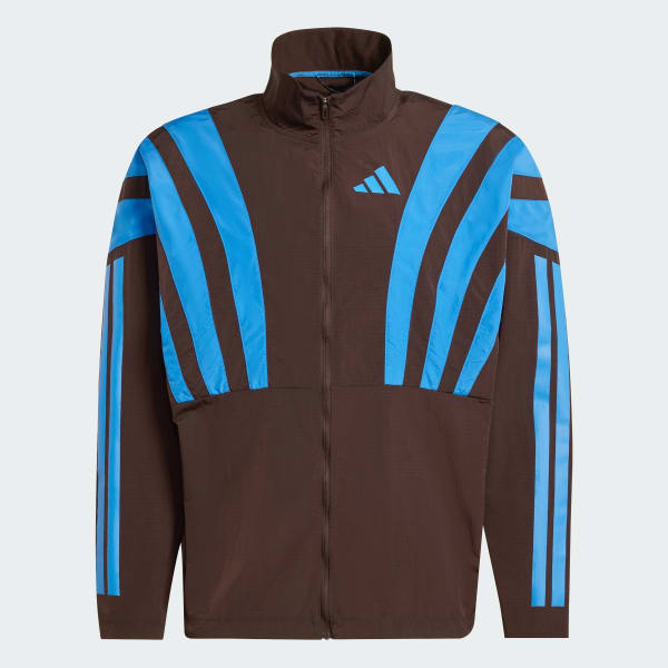 Brown Adizero Archive Running Jacket