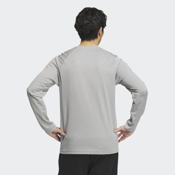 Grijs Long Sleeve Tech T-shirt