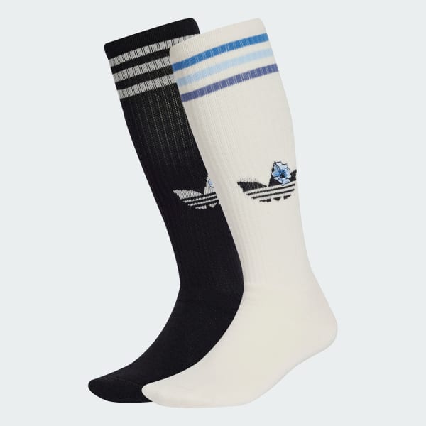 adidas Originals × Liberty London ニーソックス 2足組 - ホワイト