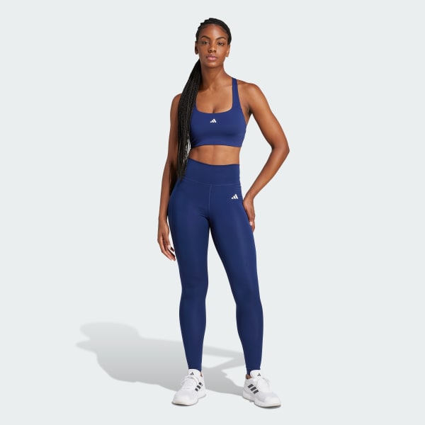 adidas Powerimpact Bra for Training - Blue | Free Shipping