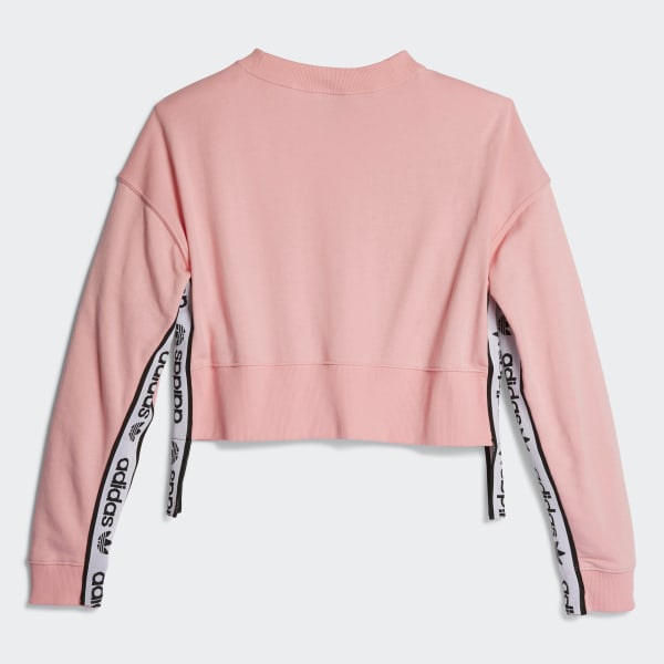 sweat adidas gris et rose