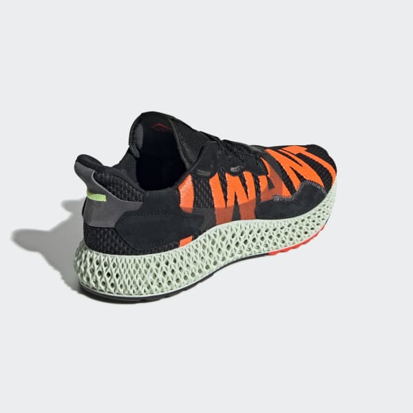 adidas ZX 4000 4D Shoes - Black 