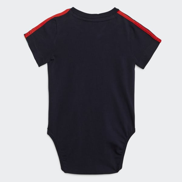 modrá Dárková souprava Body With Bib (unisex)