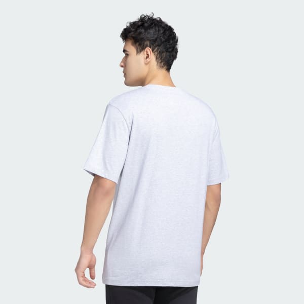 Grey Small Logo Lemon Tee