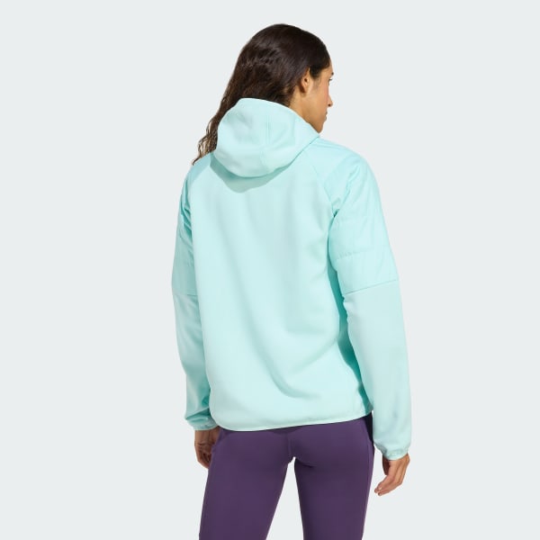 Turquesa Casaca con capucha híbrida aislada Terrex Multi Climawarm