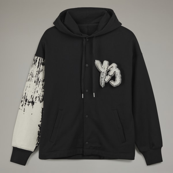 adidas Y-3 Graphic Logo French Terry Hoodie - Black | adidas Singapore