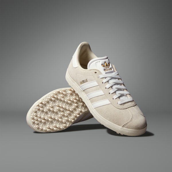 adidas Tenis de Golf Sin Clavos Gazelle Beige adidas Mexico