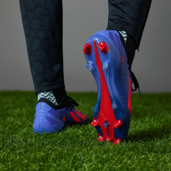adidas X Crazyfast Salah.3 Firm Ground Boots Purple adidas Australia