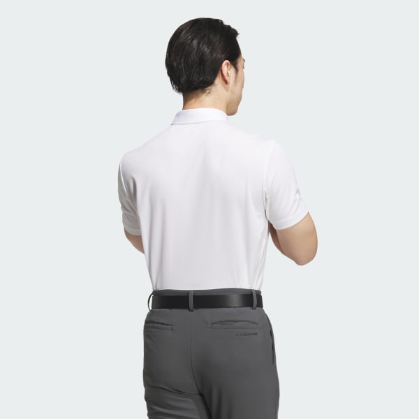 สีขาว เสื้อโปโลแขนสั้น AEROREADY