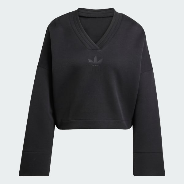 Adidas originals v-neck sweater deals