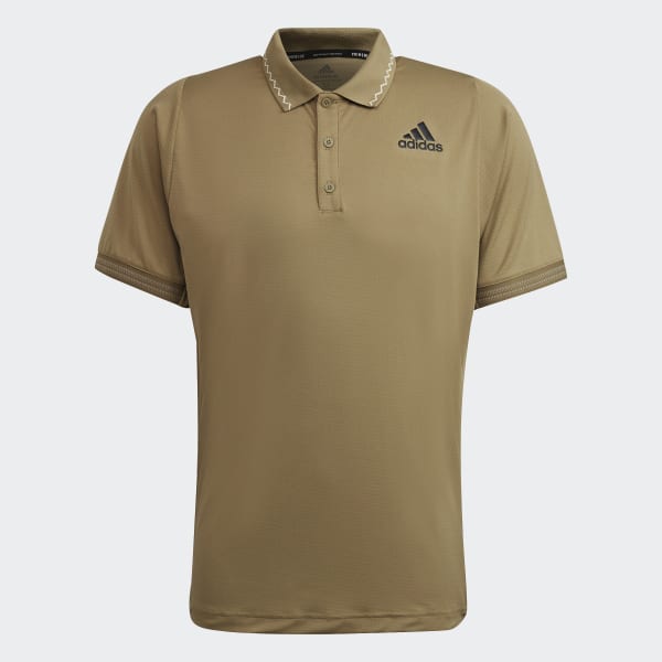 Yeşil Tennis Freelift Primeblue Polo Tişört BG227