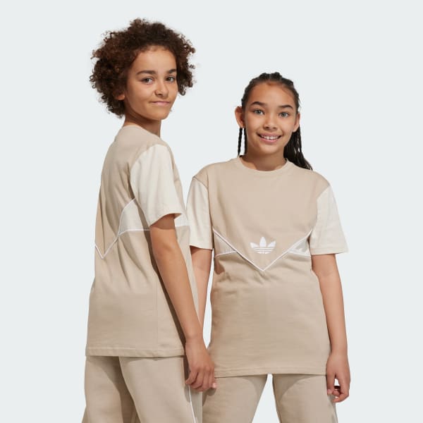 Bege T-shirt Adicolor