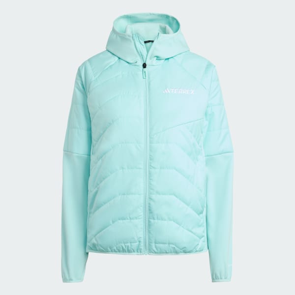 Turquesa Chaqueta con Capucha Híbrida Aislada Terrex Multi CLIMAWARM
