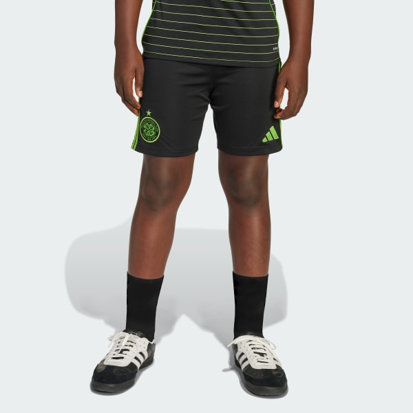 Μαύρο Celtic FC 25/26 Away Shorts Kids