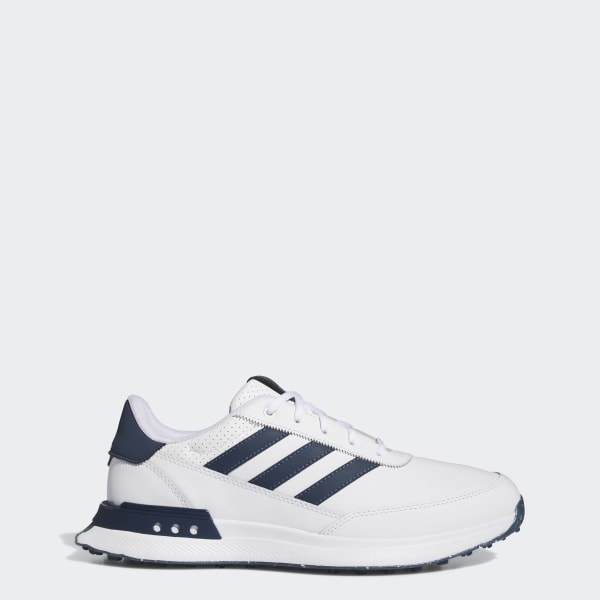 adidas S2G Spikeless Leather 24 Golf Sneakers - White | Free