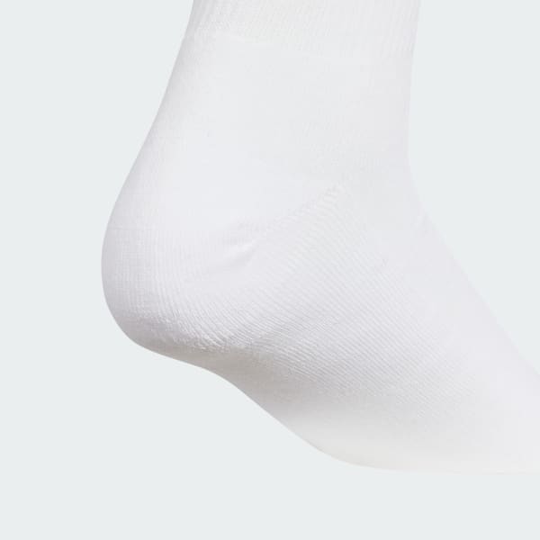 White 3-Stripes Crew Socks