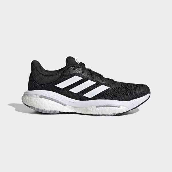 La nuestra Pensativo confiar adidas Solar Glide 5 Wide Running Shoes - Black | Women's Running | adidas  US