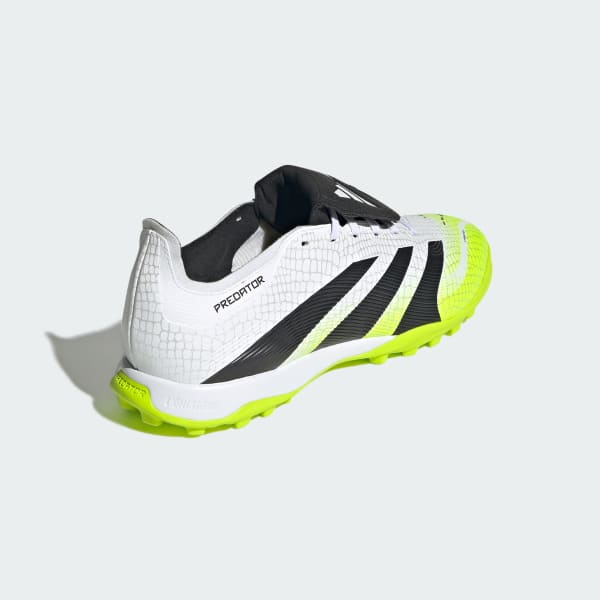 adidas Predator League Fold-Over Tongue Turf Boots - White