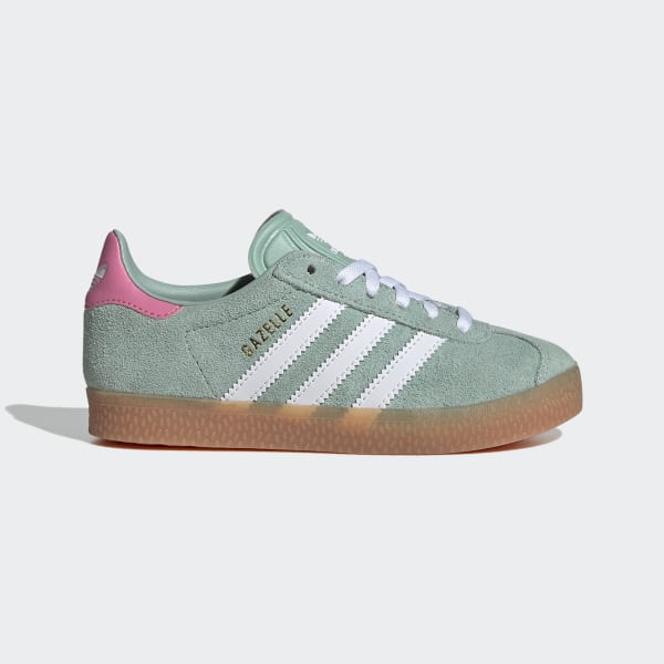 adidas Gazelle スニーカー 7.5 US Gazelle_Shoes_Kids_Green_ID655