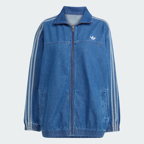 アディダスデニムジャケットAdicolor Denim Adilenium Track Top adidas Adicolor Denim Adilenium Track Top - Blue | Free
