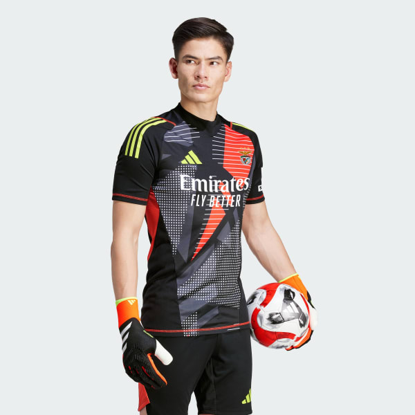 Μαύρο Tiro 24 Pro Short Sleeve Goalkeeper Jersey