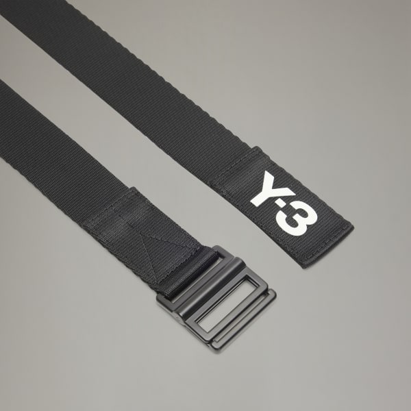 Svart Y-3 Classic Logo Belte
