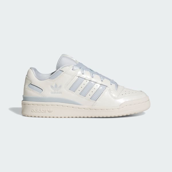 White Forum Low CL Shoes