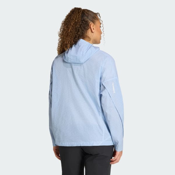 Bleu Anorak coupe-vent Terrex Xploric CLIMA365